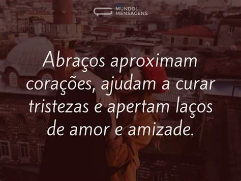 Mensagens de abraço que tocam até o coração.